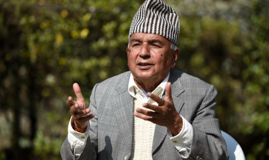 राष्ट्रपतिमा निर्वाचित भएलगत्तै रामचन्द्र पुगे बानेश्वर